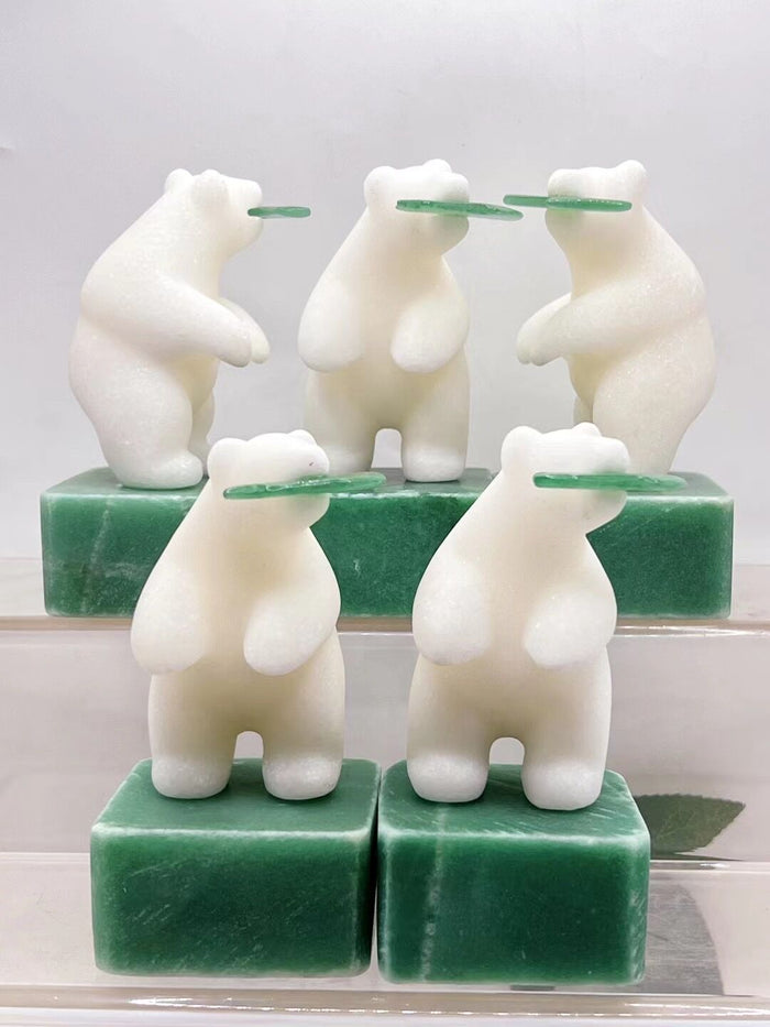 crystal decorations animal carvings(cat, elephant, horse, rhino, monkey etc.) universal payment for live broadcast is one dollar